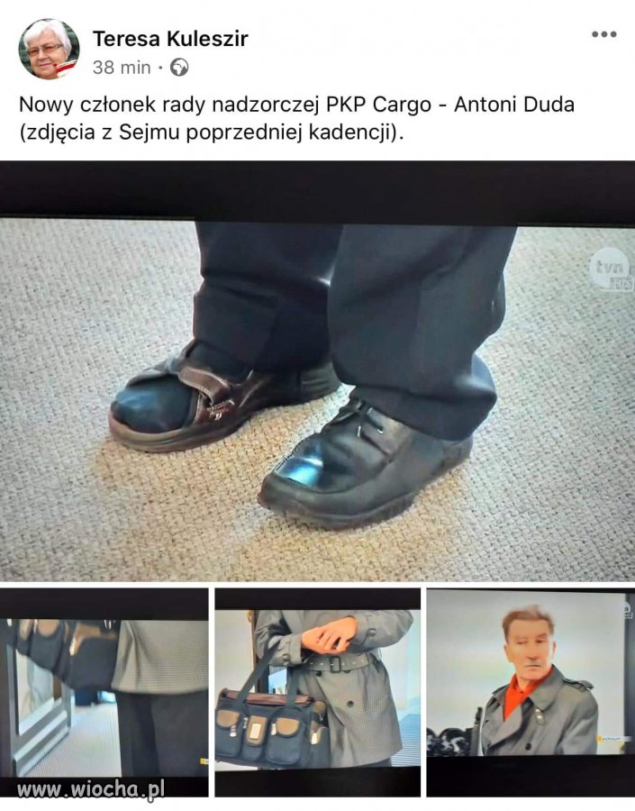 Ważne że torba na kasę jest.