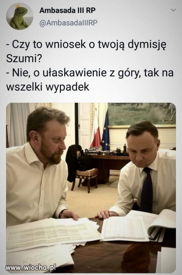 Ta na wszelki wypadek. 