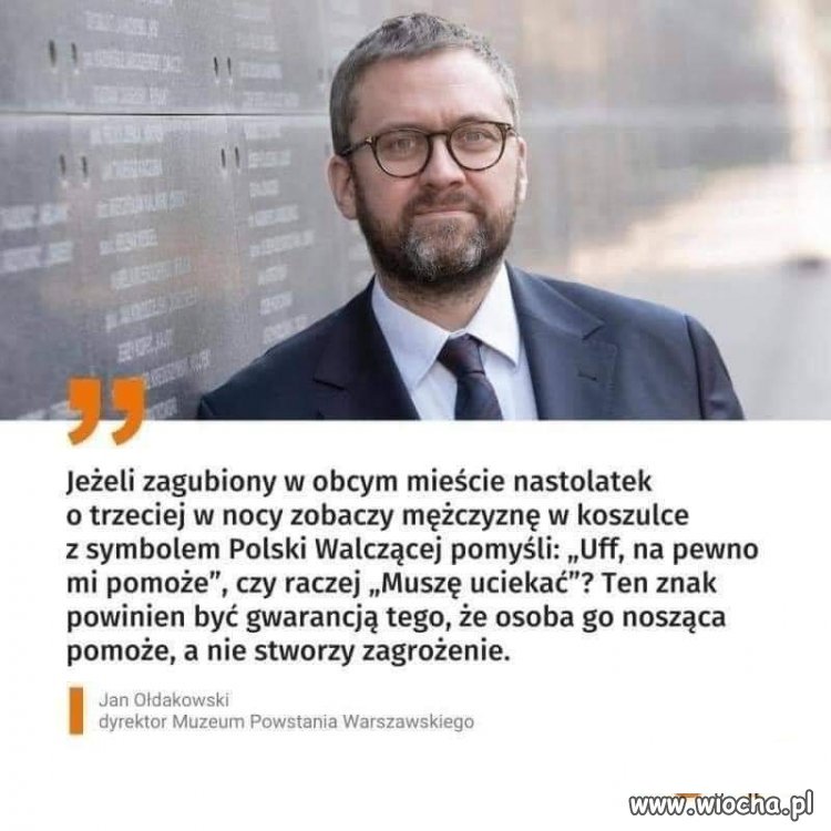 Raczej uciekać. 
