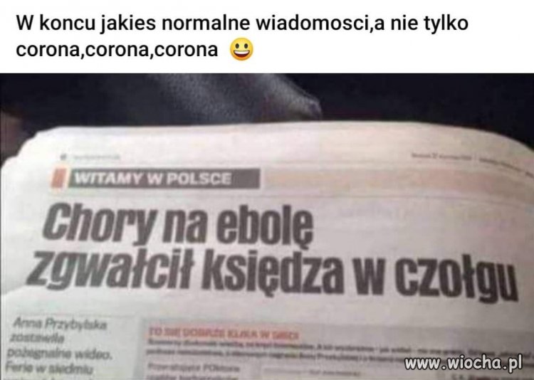 W końcu jakieś normalne wiadomości