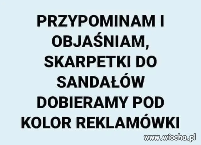 Gwoli przypomnienia...