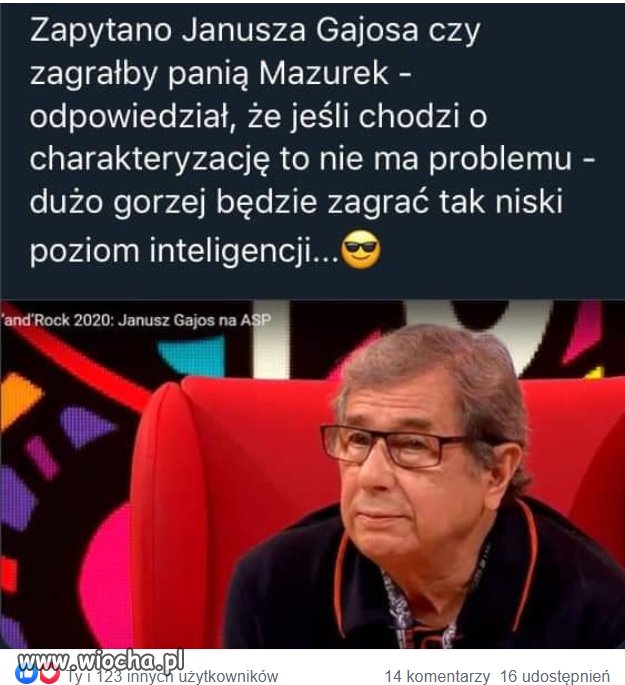 Szacun Panie Gajos