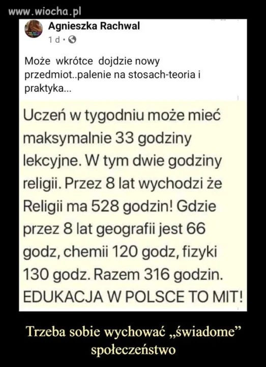 Religia jest najważniejsza