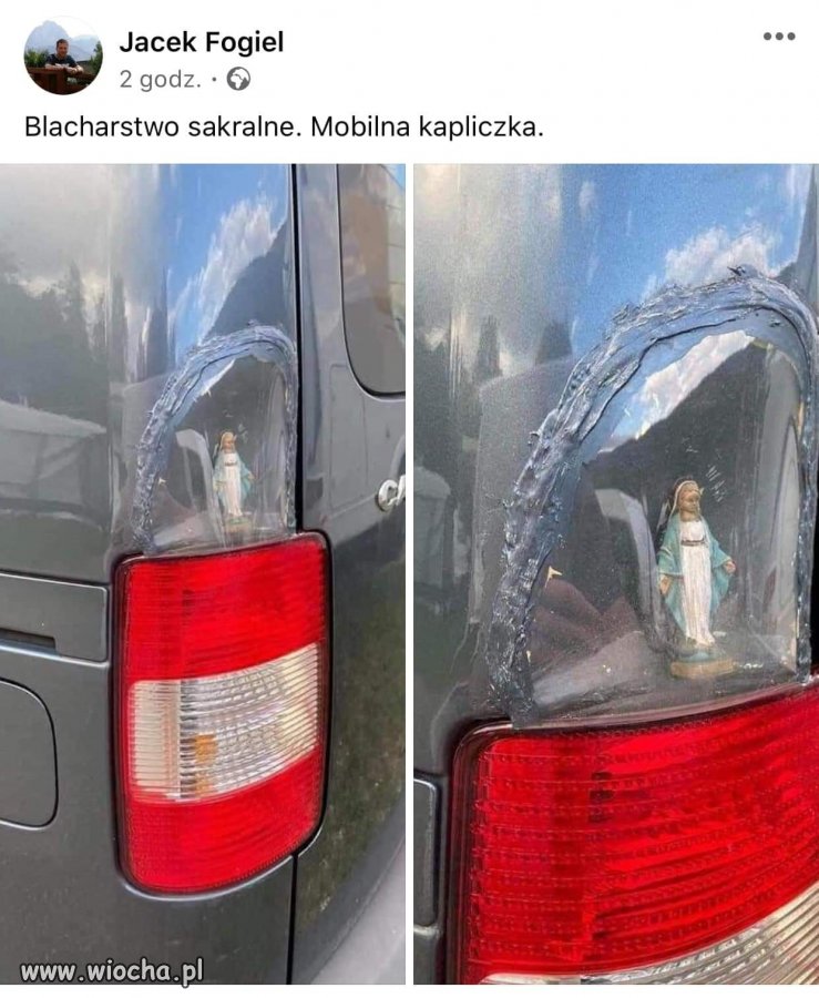 Profanacja czy właściciel debel?