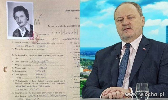 Był w PZPR, udawał że ma doktorat.