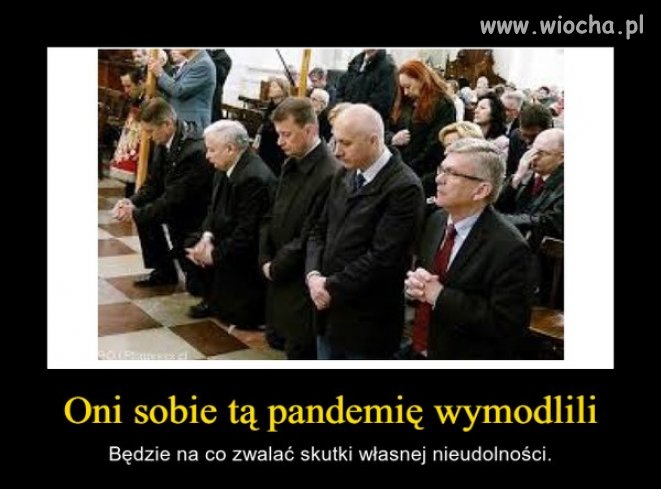 Wiadomo już o co się tak gorliwie modlili ...