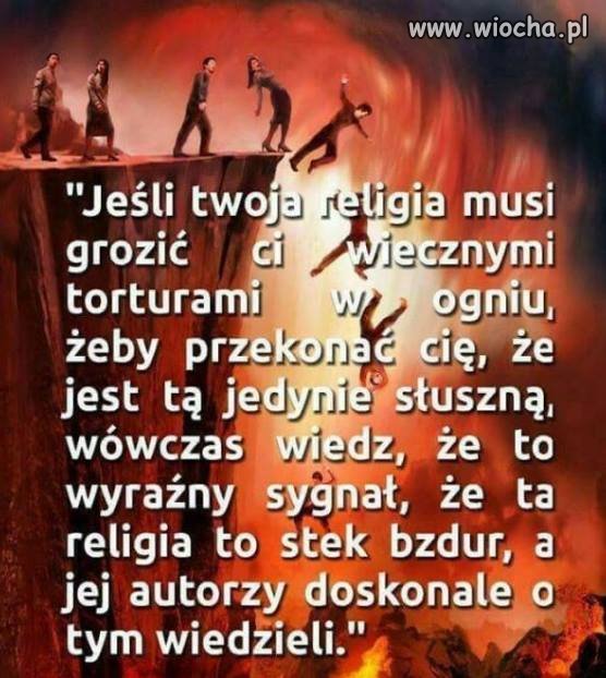 Piekło to będzie ,proszę księdza