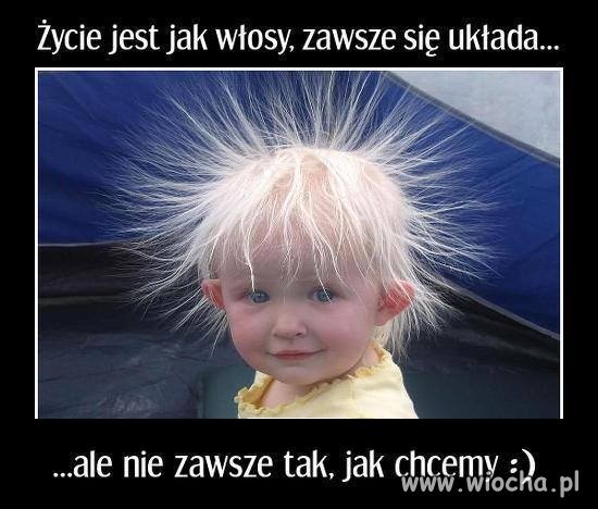 Ja już nie mam włosów 