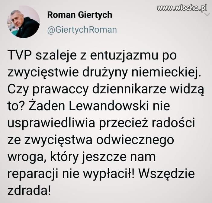 Wszędzie zdrada!