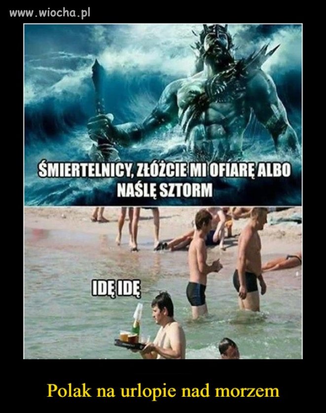 A na plażach tłumy