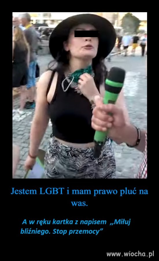 Szanuj nas a jak nie to cię oplujemy 