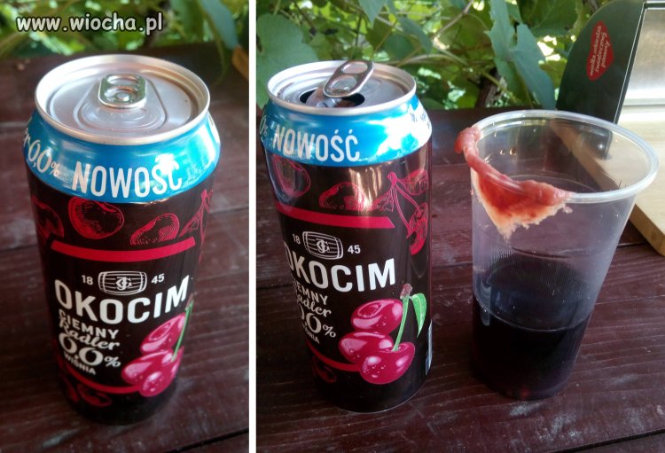 Okocim Radler Ciemny 0 % z czteropaku