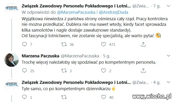 Rozmowa z 
