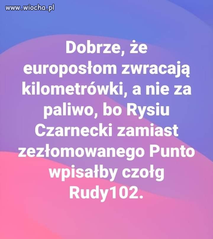 Pełne koryto a i tak mało. 
