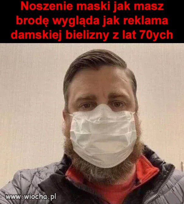 Broda jak reklama bielizny?