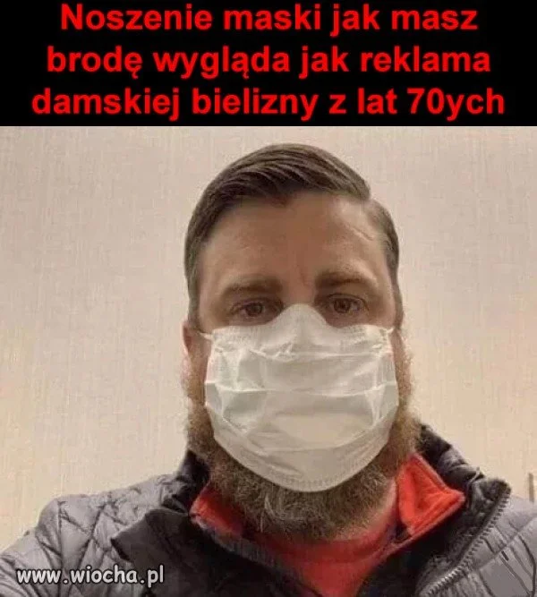 Broda jak reklama bielizny?