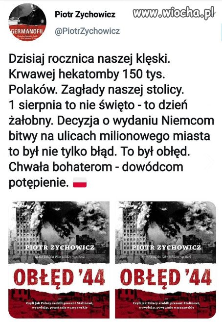  Jakoś cicho o tych, co wydali rozkaz z Londynu,
