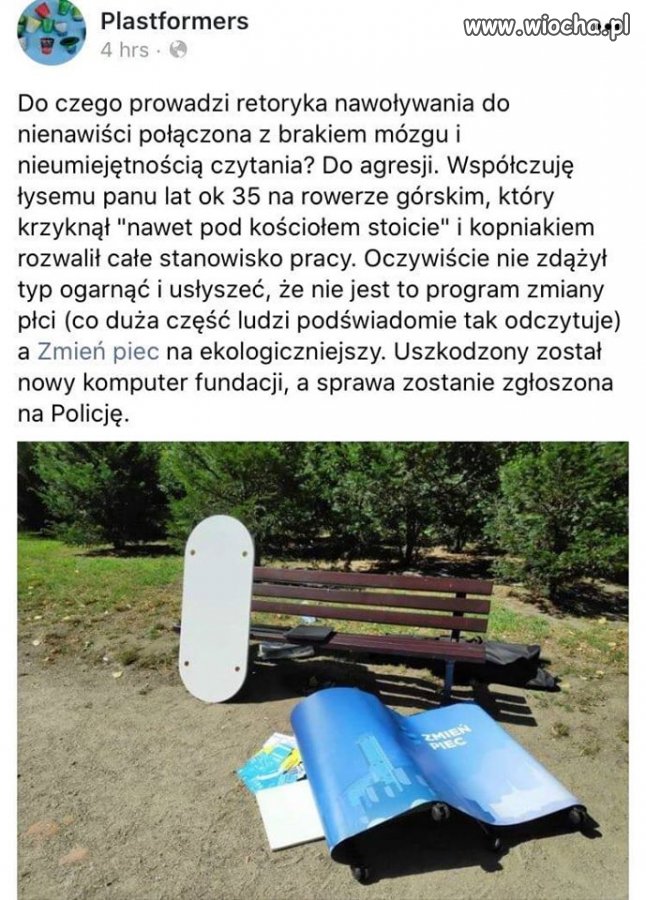 Zmienia ktoś płeć... piec... pieci?