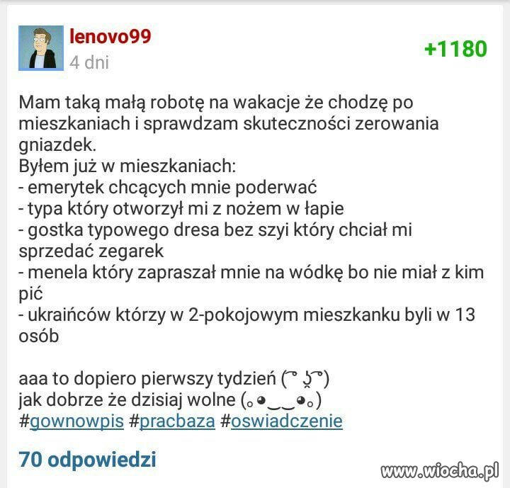 Pierwszy tydzień