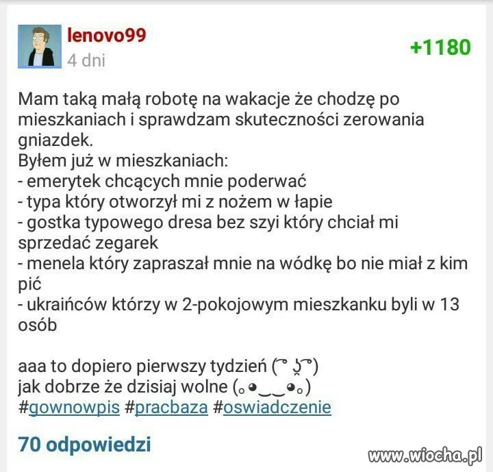 Pierwszy tydzień