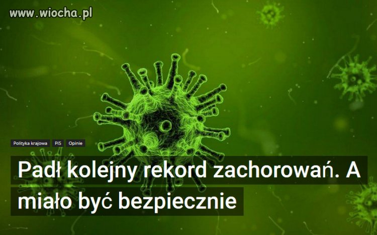 Ponad 800 nowych przypadków COVID