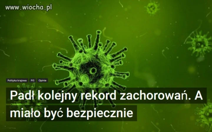 Ponad 800 nowych przypadków COVID