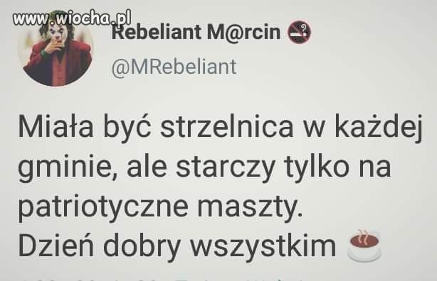 Pewnie też nie starczy. 