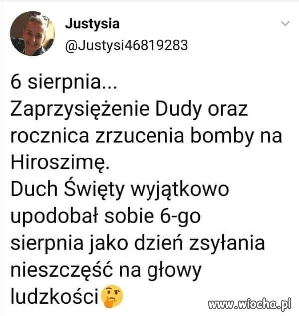 Nieszczęścia chodzą parami ...