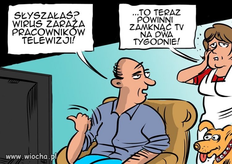 Wirus w telewizorze