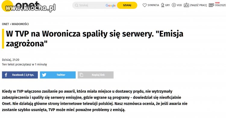 Szambo się spaliło