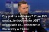 Rządowa nagonka na środowisko LGBT