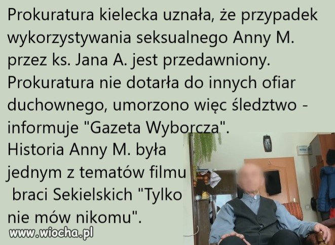 Finał sprawy ks. Jana A. z 'Tylko nie mów nikomu'.