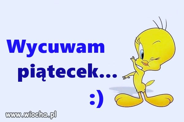 Ja też wyczuwam 