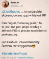 Średnio raz w tygodniu. 