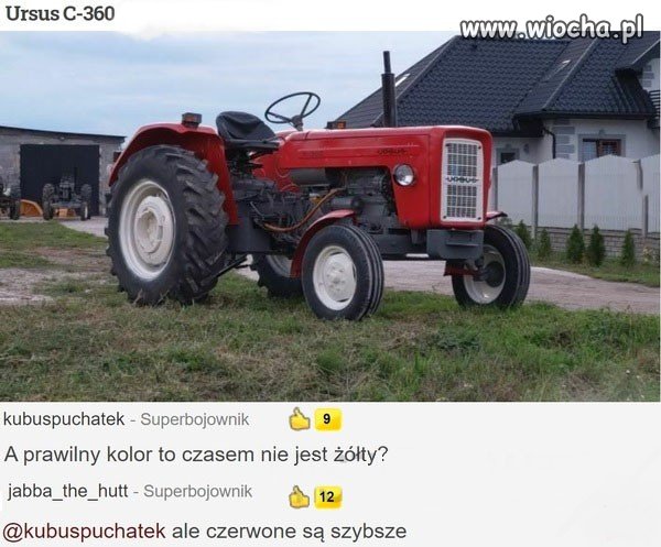 Zawsze był żółty no ale...