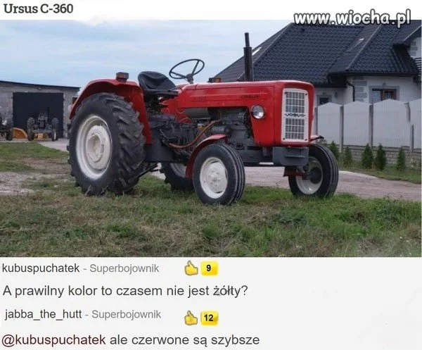Zawsze był żółty no ale...