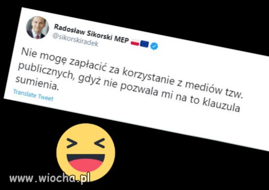Mi też nie. 