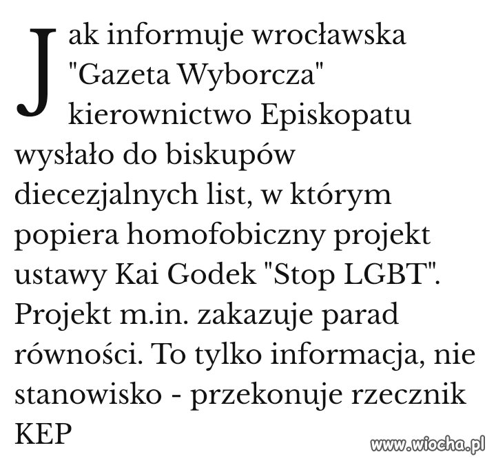 A co by było gdyby ktoś w ogóle wspomniał