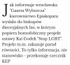 A co by było gdyby ktoś w ogóle wspomniał