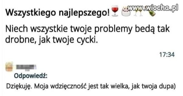Życzenia urodzinowe