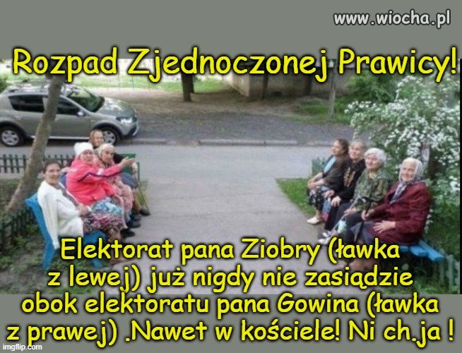 Rozpad na katoprawicy