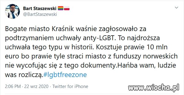 Kraśnik nie sprzedał się za 10 mln oiro. 