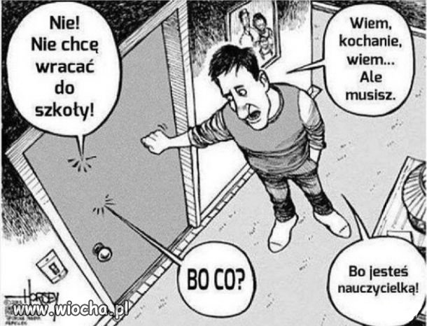 Ciężki powrót do szkoły 