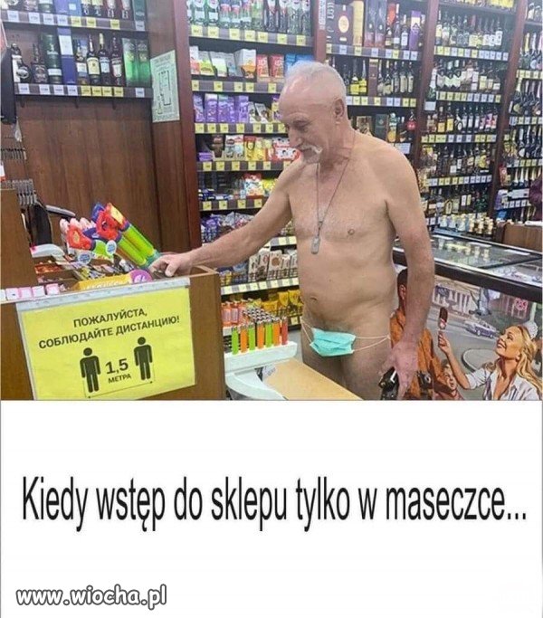 Maseczkowy rygor...