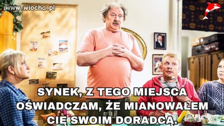 Kiepski ten doradca głowy rodziny!