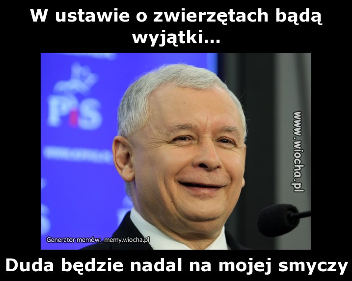 W ustawie o zwierzętach bądą wyjątki...