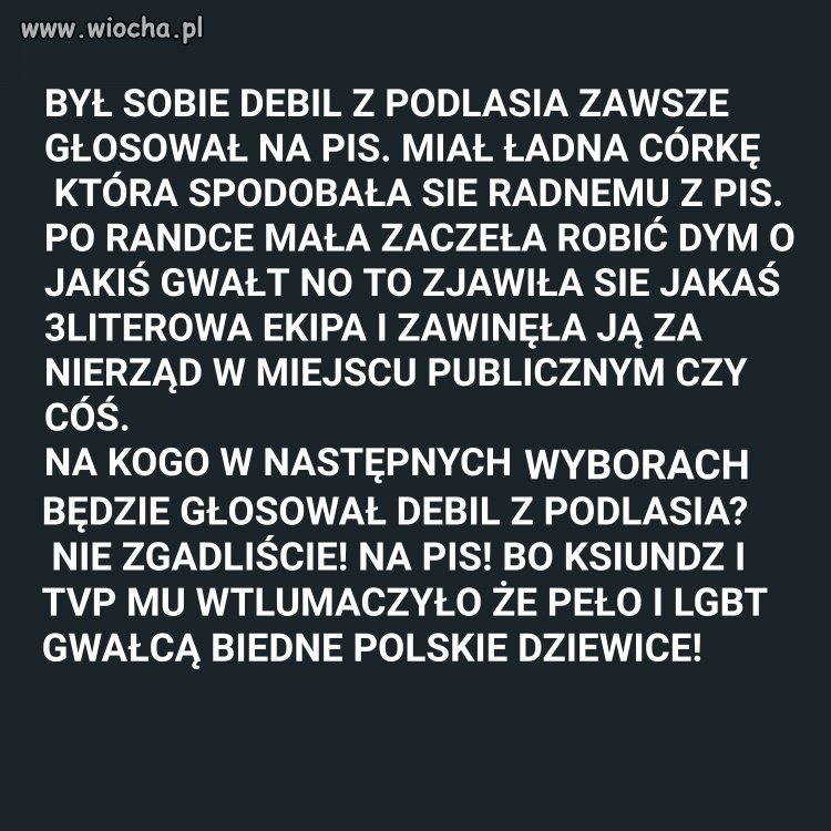 Taka tam bajka , zero prawdy