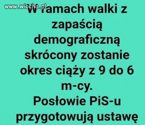 Słuszną linię ma ta władza. 