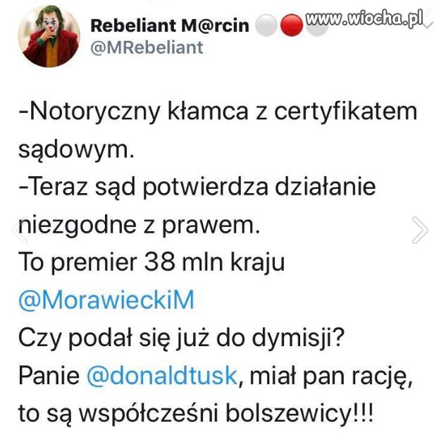 Cała Polska z was się śmieje.
