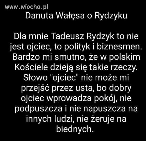 To nie ojciec